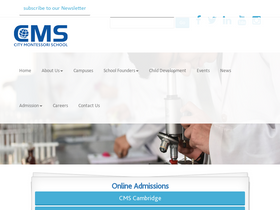 'cmseducation.org' screenshot