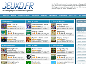 'jeuxd.fr' screenshot