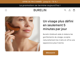 BURELIN homepage screenshot