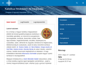 'karizmatikus.hu' screenshot