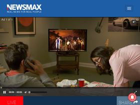 'newsmaxtv.com' screenshot