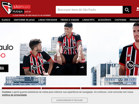 'saopaulomania.com.br' screenshot