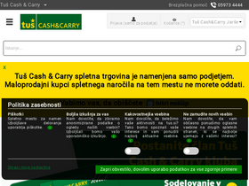 'tuscc.si' screenshot