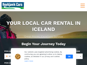 'reykjavikcars.com' screenshot