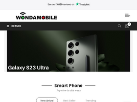 'wondamobile.com' screenshot