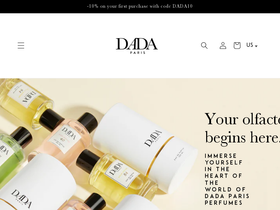 dada.paris homepage screenshot