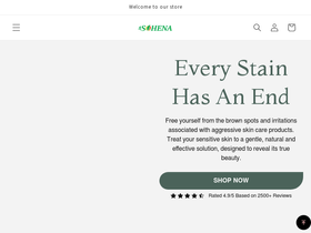 sohena.com homepage screenshot
