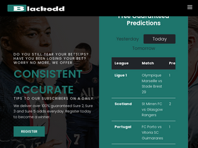 'blackodd.com' screenshot