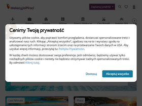 'wakacyjnipiraci.pl' screenshot
