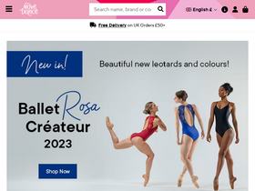 'movedancewear.com' screenshot