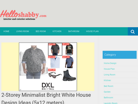 'helloshabby.com' screenshot