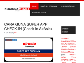 'kekandamemey.com' screenshot