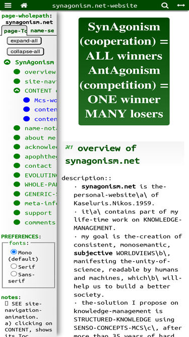 synagonism.net