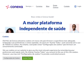 'conexasaude.com.br' screenshot