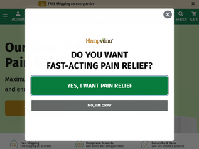 'hempvana.com' screenshot
