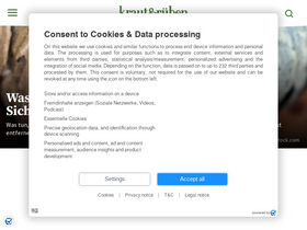'krautundrueben.de' screenshot