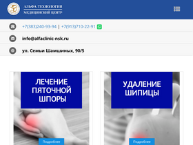 'alfaclinic-nsk.ru' screenshot