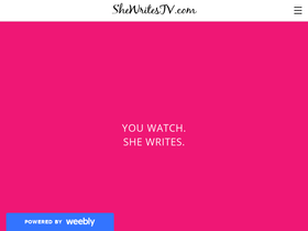 shewritestv.weebly.com