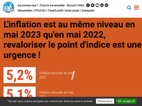 'unsa-fp.org' screenshot