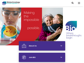 'bio.org' screenshot