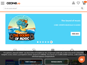 'ozone.ro' screenshot