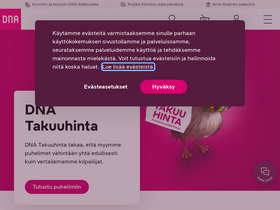 'laturi.dna.fi' screenshot