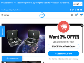 'spooky2scalar.com' screenshot