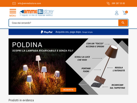 'emmebistore.com' screenshot