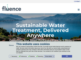 'fluencecorp.com' screenshot