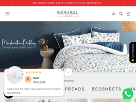 ImperialHomes.pk website screenshot