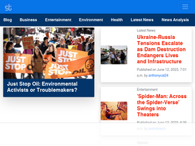 'thesocialtalks.com' screenshot