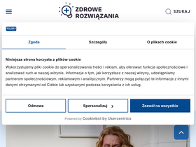 'zdrowerozwiazania.pl' screenshot