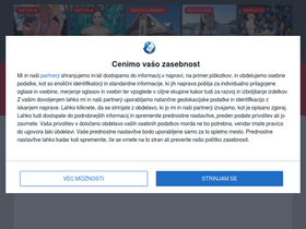 'reporter.si' screenshot