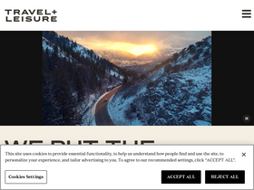 'travelandleisureco.com' screenshot