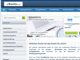 'konto.org' screenshot