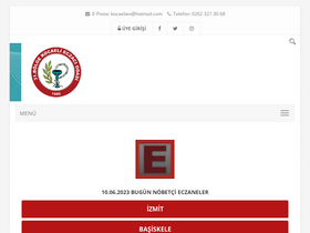 'kocaelieo.org.tr' screenshot