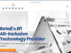 'spencertech.com' screenshot