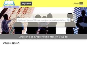 'rucecuador.com' screenshot
