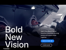 'spacecenter.org' screenshot