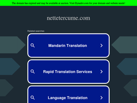 nettetercume.com