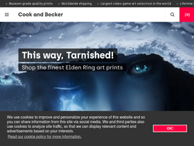 'cookandbecker.com' screenshot