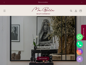 mabelle.es homepage screenshot