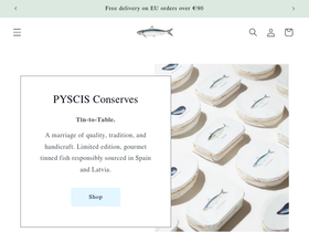 pyscis.com homepage screenshot
