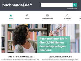 'buchhandel.de' screenshot