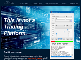 'zorro-project.com' screenshot