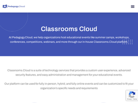 'classrooms.cloud' screenshot