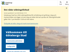 'goteborg.se' screenshot