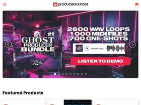 'producersources.com' screenshot