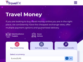 'travelfx.co.uk' screenshot