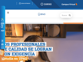 'upao.edu.pe' screenshot